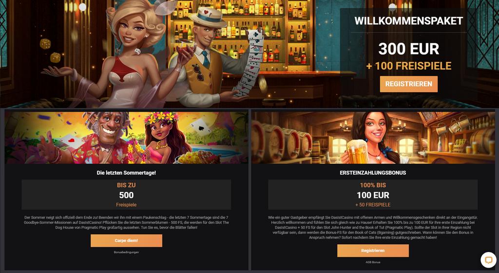 Das Ist Casino Bonusse und Promotions