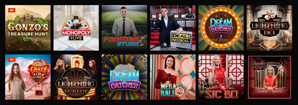 Fight Club Casino Live Dealer Spiele