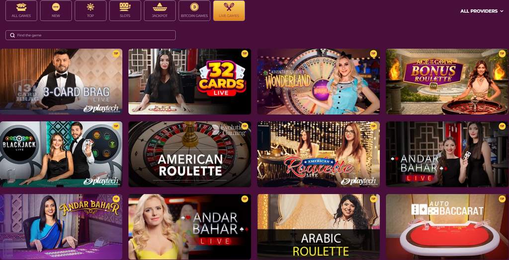 SlotVibe Live games
